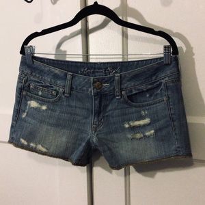 American Eagle Next level denim faded jeans.